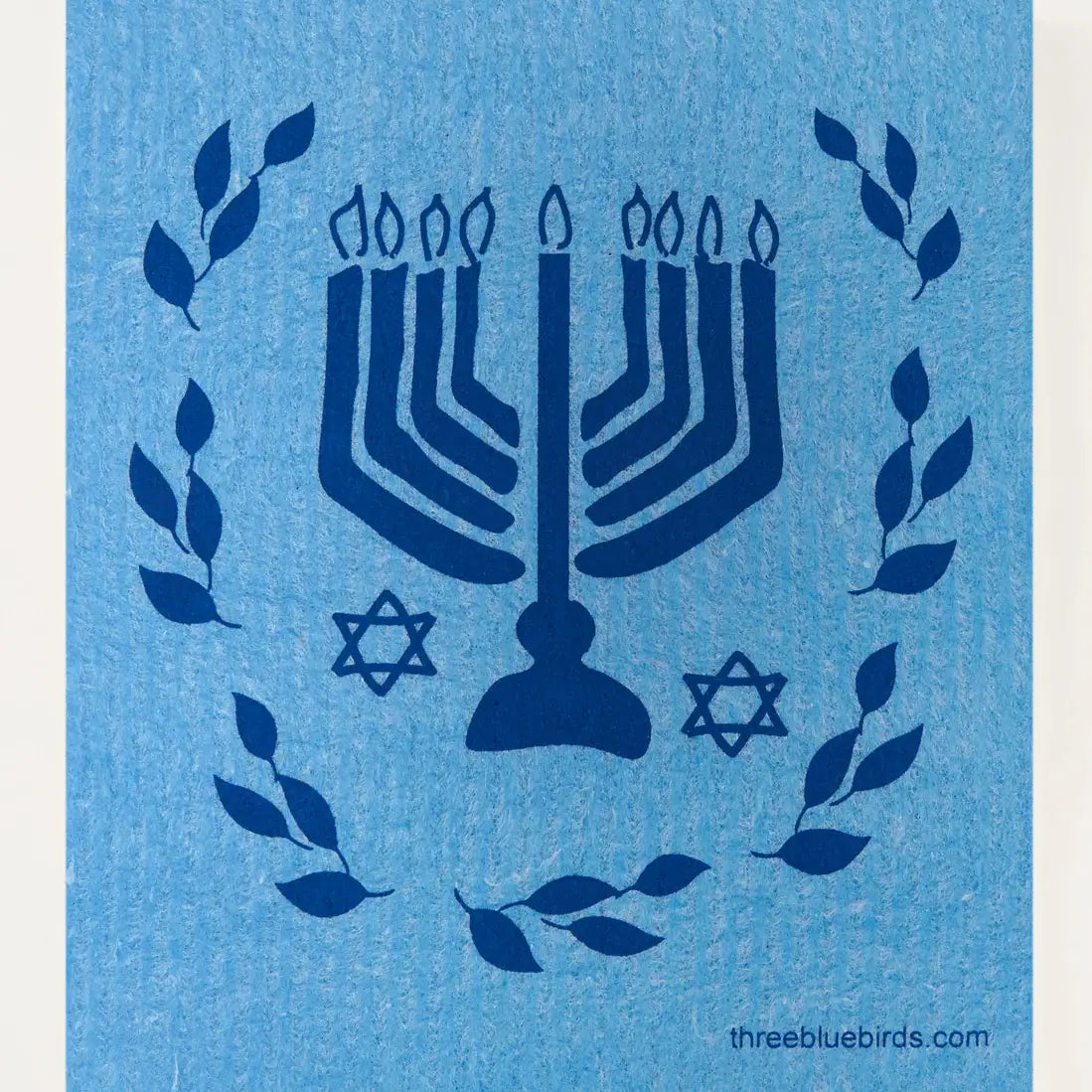 Three Bluebirds Swedish Dishcloths