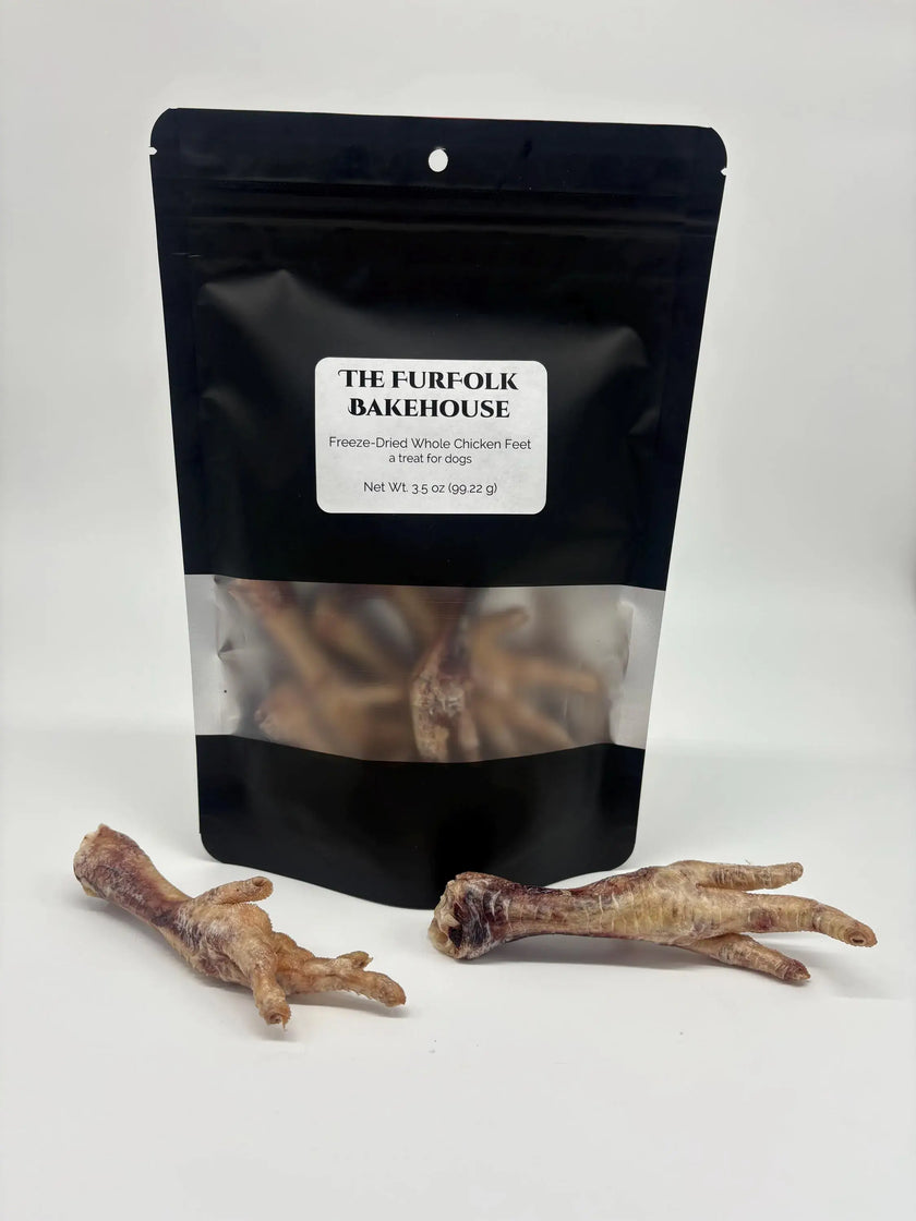 Freeze-Dried Chicken Feet Dog Treats