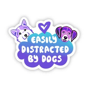 Dog and Cat Stickers by Big Moods