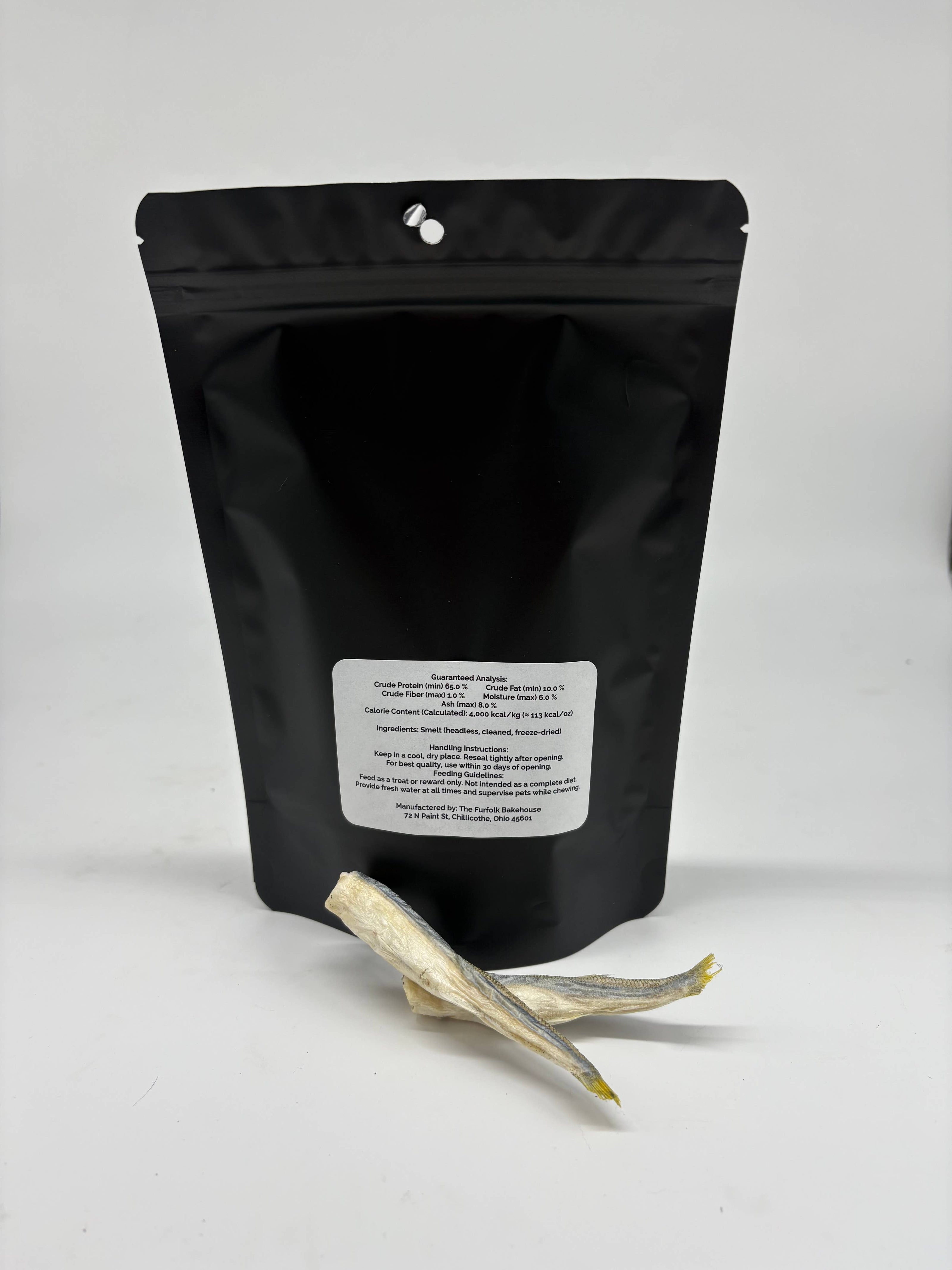 Freeze-Dried Smelt Treats for Dogs & Cats