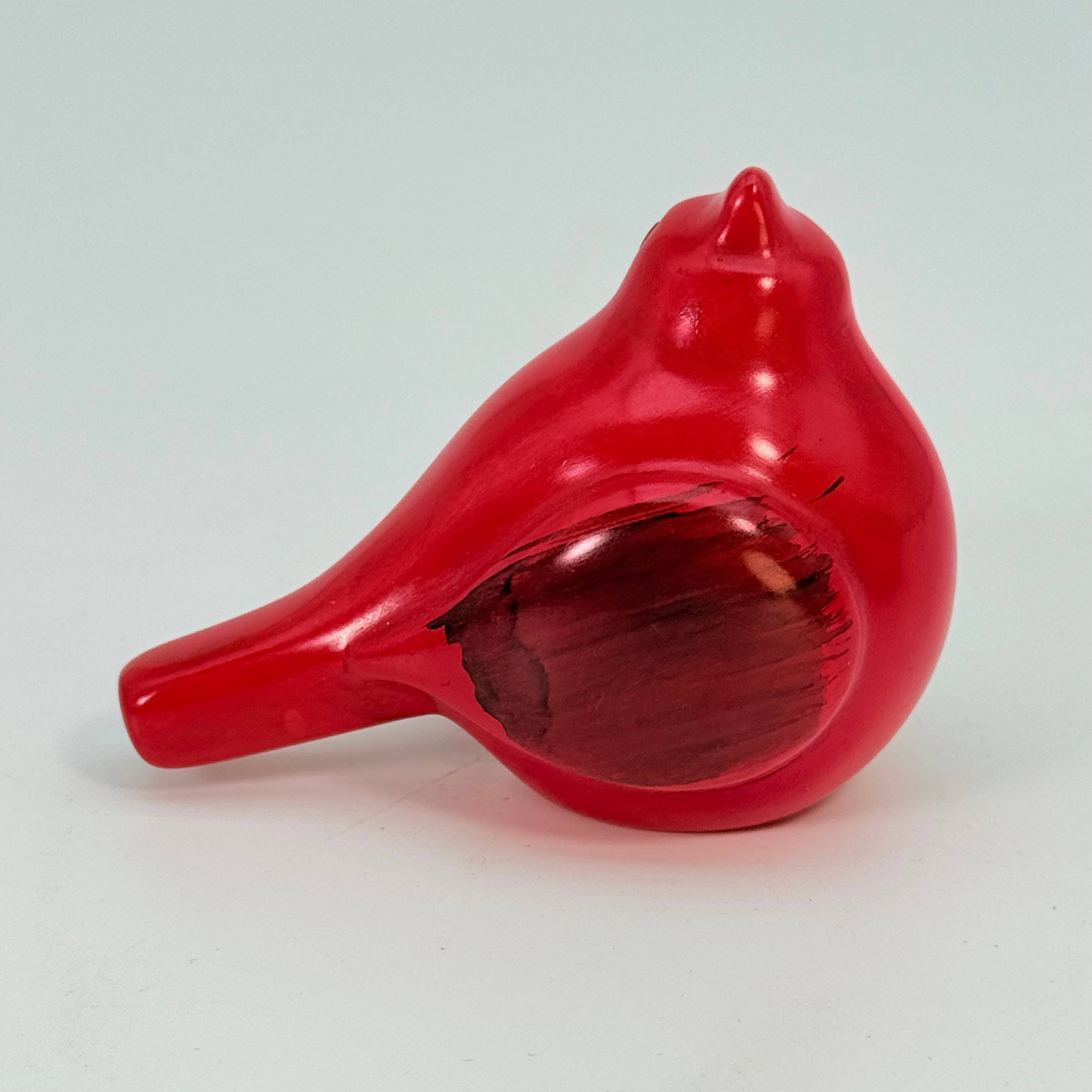 Soapstone Bird, Red Cardinal, Male, 3.5