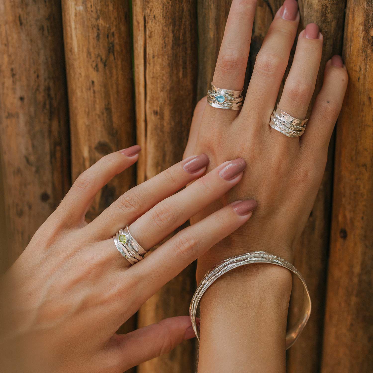 Aura Zen Spinning Ring