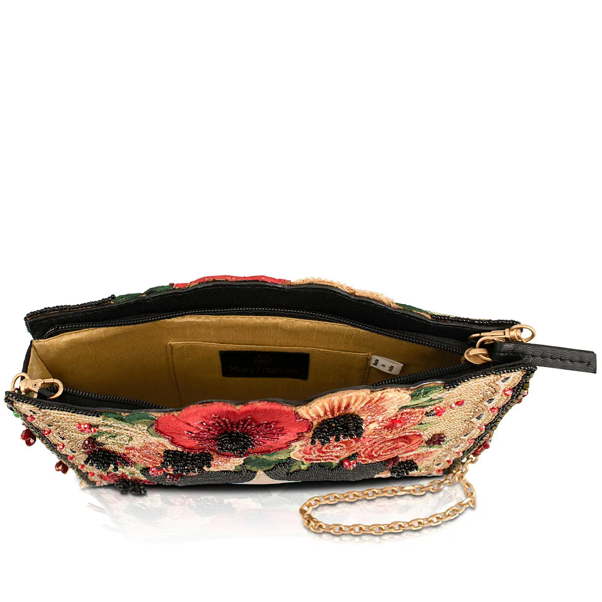 Frida Kahlo with Flower Headpiece Crossbody Handbag