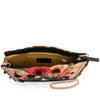 Frida Kahlo with Flower Headpiece Crossbody Handbag