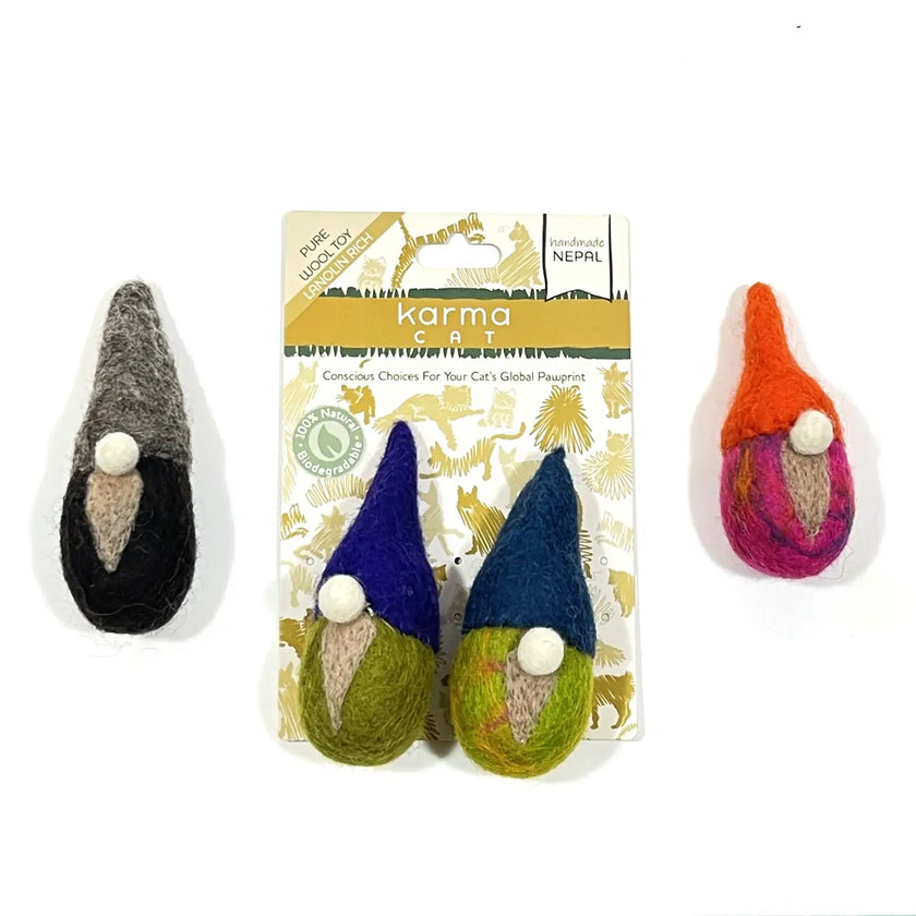 Dharma Dog/Karma Cat Wool Toys