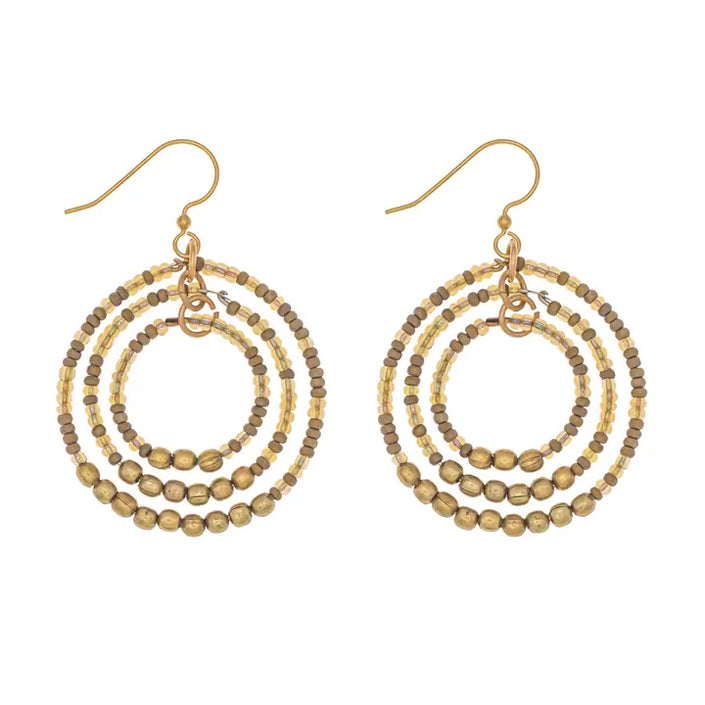 Beaded Earrings by Aid Through Trade