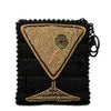 Bottoms Up Martini Coin Purse