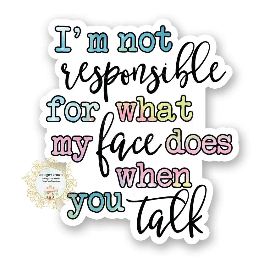 cottage + crown stickers