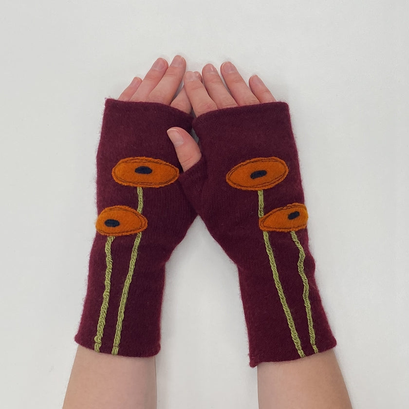 Fingerless Cashmere Gloves & Wool Hats by Sardine Clothing Co.