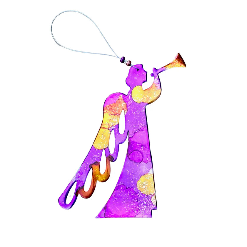 Upcycled Aluminum Ornaments by Seatree Studio