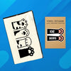 Canvas Multi-Use Zipper Bags