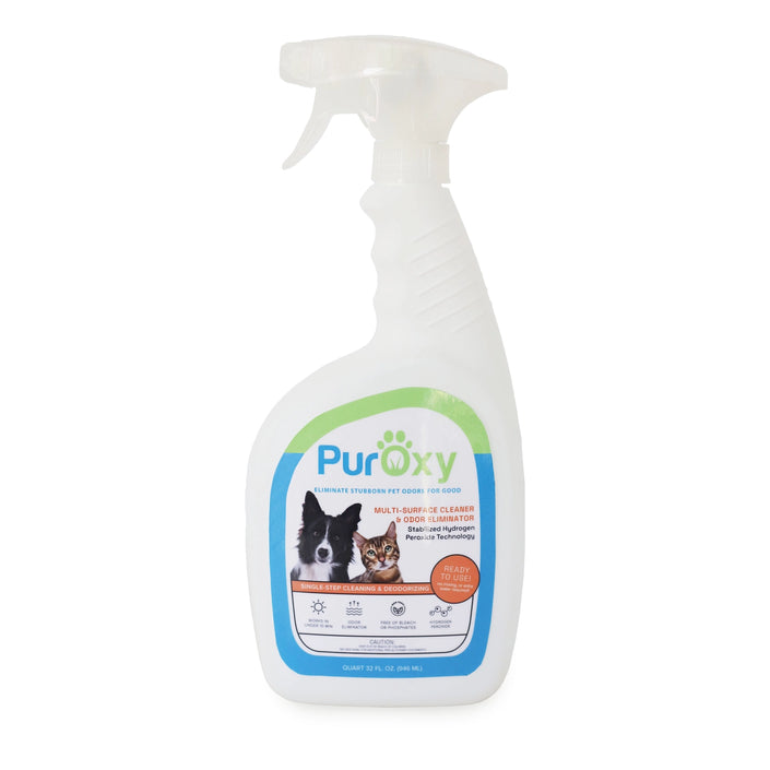 PurOxy Pet Stain & Odor Eliminator- 32 ounce Spray bottle