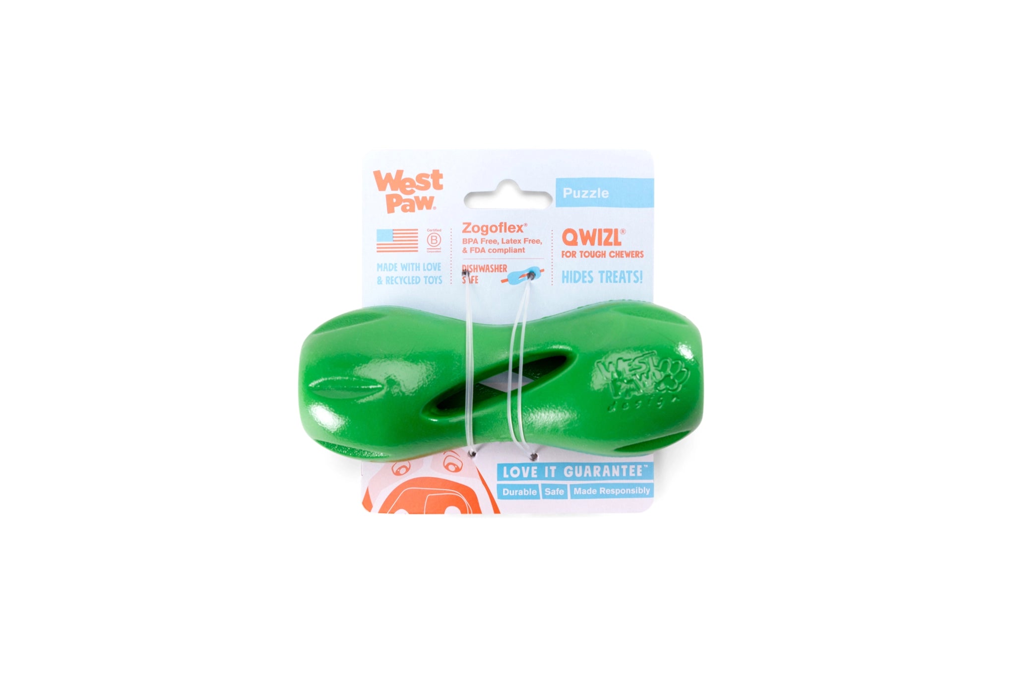 Qwizl Puzzle Treat-Dispensing Dog Toy *Limited Edition*