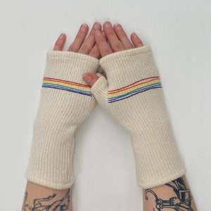 Fingerless Cashmere Gloves & Wool Hats by Sardine Clothing Co.