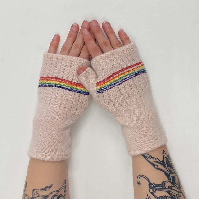 Fingerless Cashmere Gloves & Wool Hats by Sardine Clothing Co.