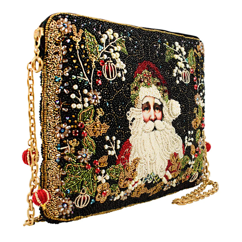 Holiday Magic Santa Crossbody Handbag