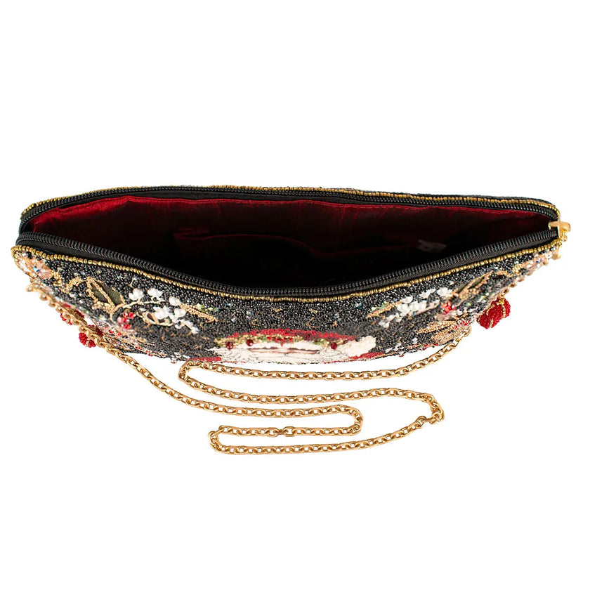 Holiday Magic Santa Crossbody Handbag