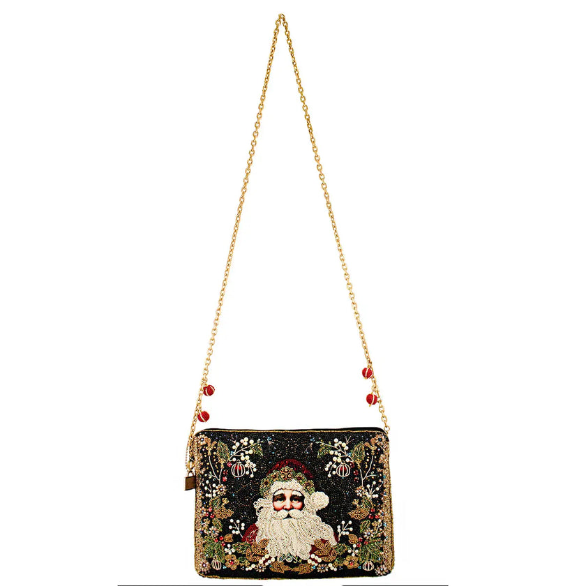 Holiday Magic Santa Crossbody Handbag