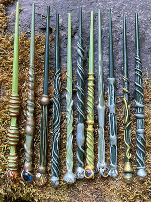 Wooden Wands by The Woodland Wandolier