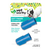 Soft Finger Toothbrush 2 Pack by Vet Worthy