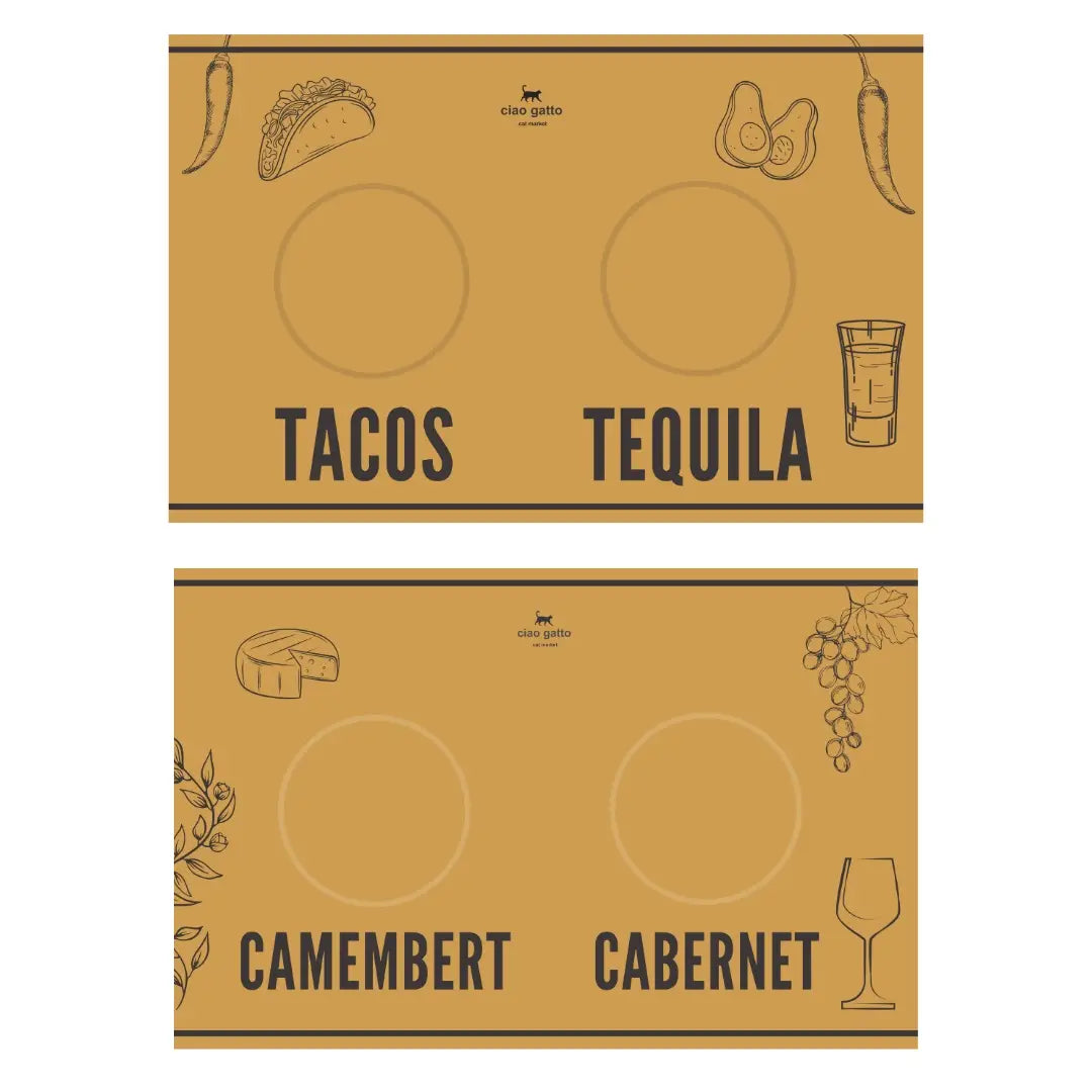 Reversible Cat Placemats by Ciao Gatto Cat Market