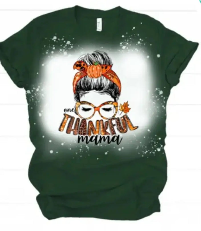Thankful Mama Fall T-shirt