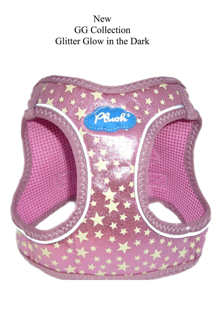 Plush Step In Patterned Harnesses