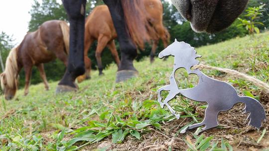 BE Creations Recycled Steel Christmas Ornaments