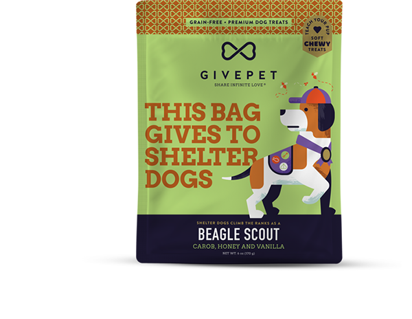 GivePet Packaged Treats for Dogs & Cats