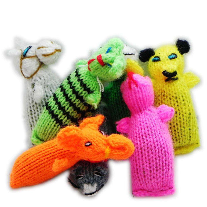 Chilly Dog Barn Yarn Hand Knit Wool Cat Toy with Catnip