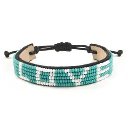 Beaded LOVE Bracelets by Love Is Project