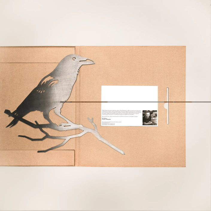 Metalbird - Steel Garden Art