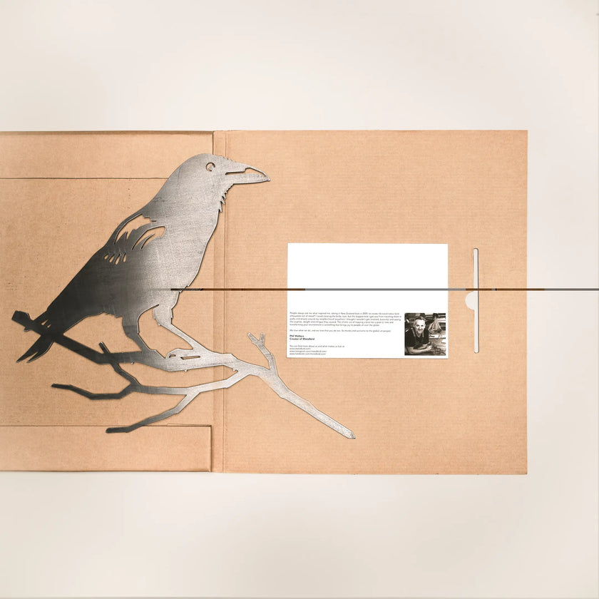 Metalbird - Steel Garden Art