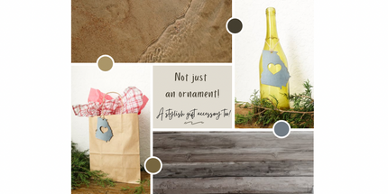 BE Creations Recycled Steel Christmas Ornaments