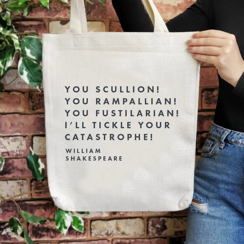 Book Themed Tote Bags