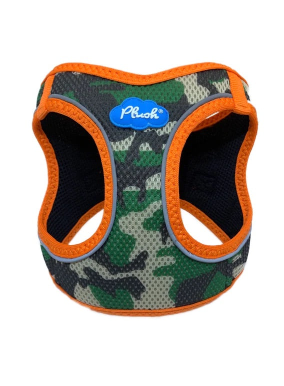 Plush Step In Patterned Harnesses