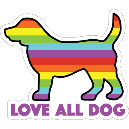 Dog Speak Decals and Magnets