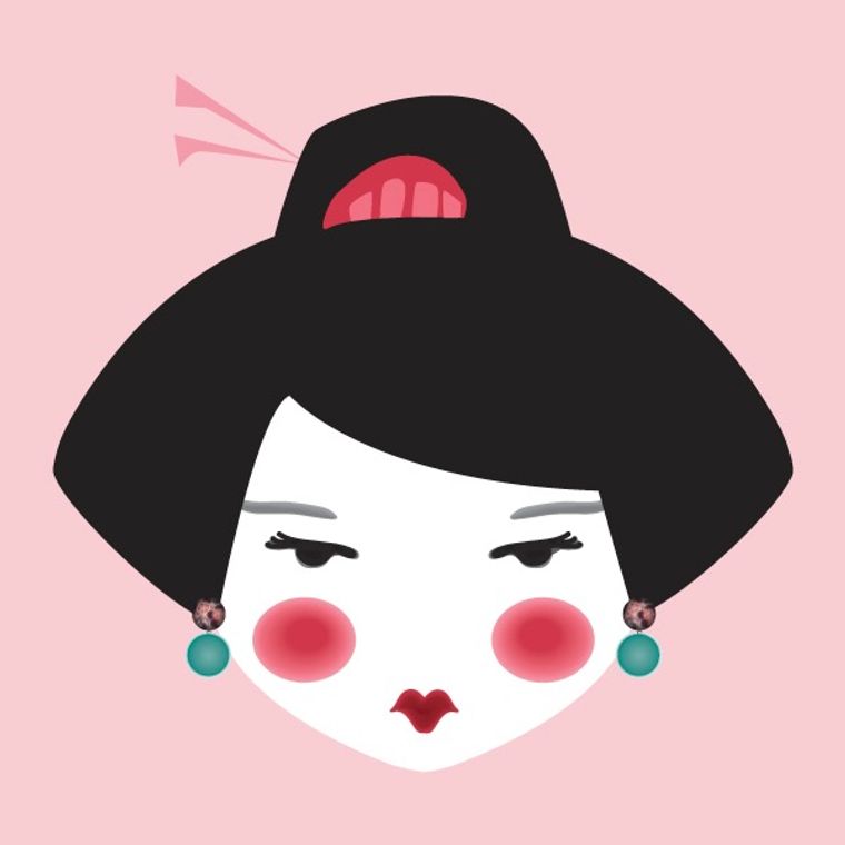 PrettyKiku Japanese Inspired Earrings