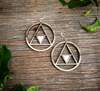 Statement Peace Wooden Jewelry