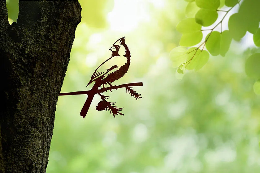 Metalbird - Steel Garden Art