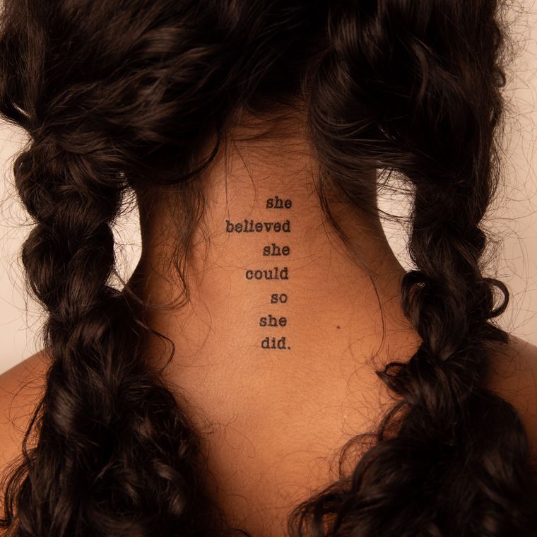 Conscious Ink Manifestation Temporary Tattoo 2 Packs