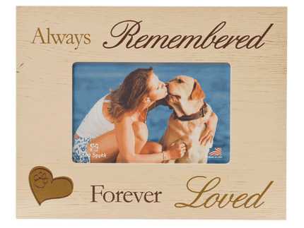 Dog Speak Memorial Frame & Sign Collection