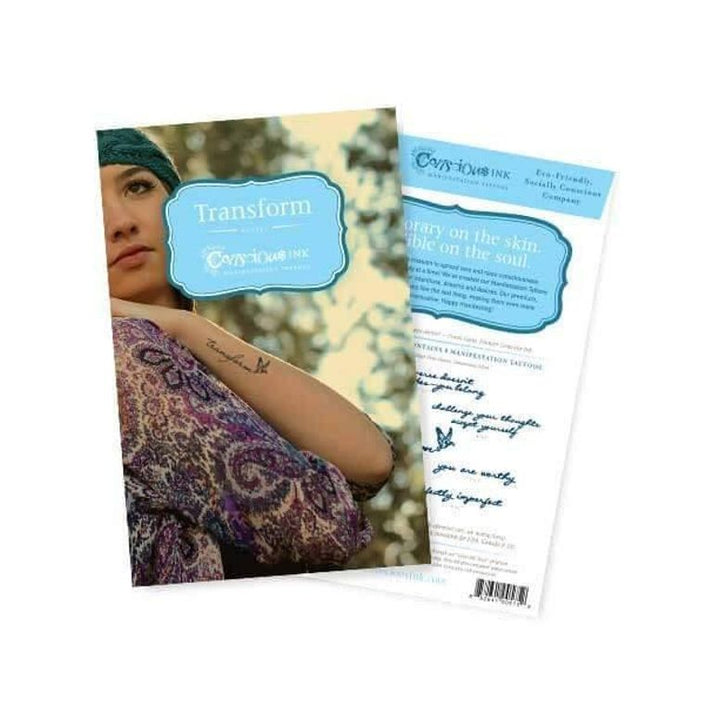 Conscious Ink Manifestation Temporary Tattoo Multipacks