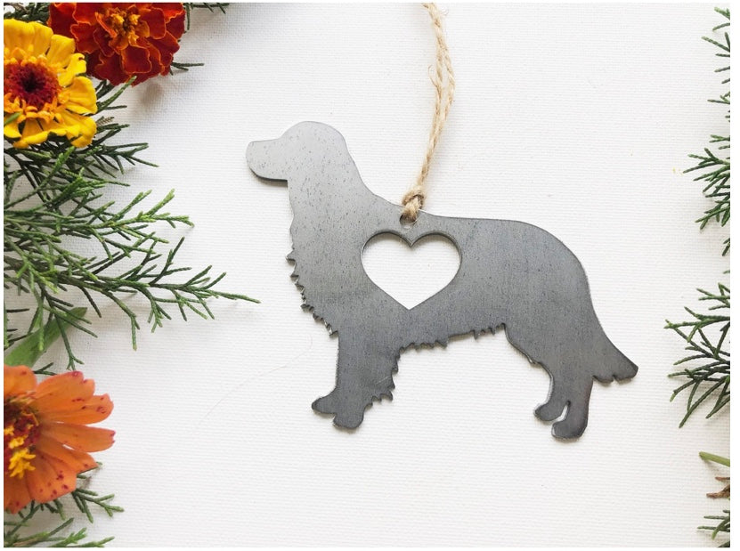 BE Creations Recycled Steel Christmas Ornaments