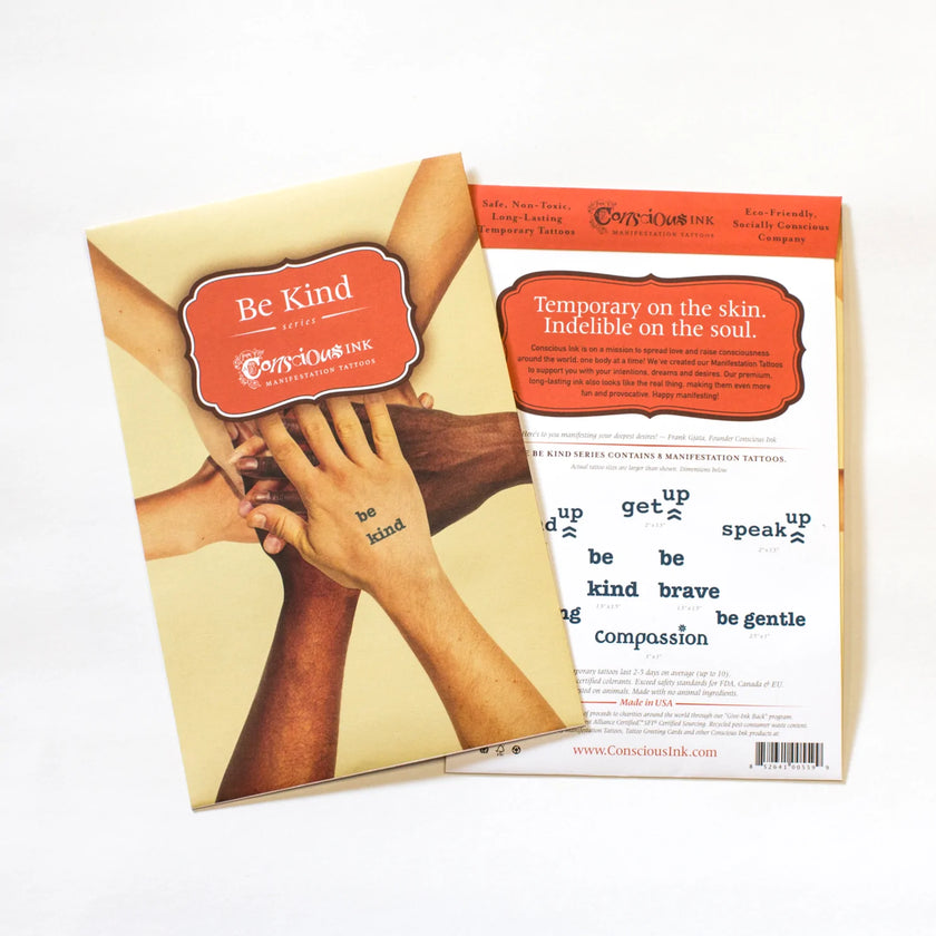 Conscious Ink Manifestation Temporary Tattoo Multipacks