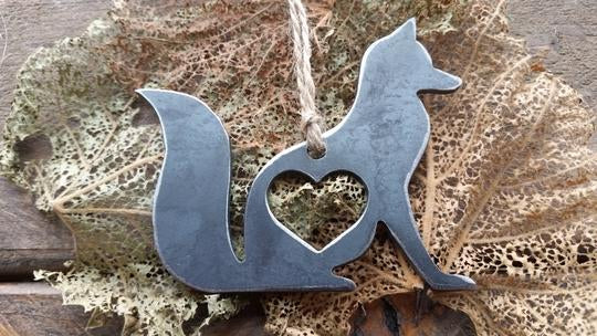 BE Creations Recycled Steel Christmas Ornaments