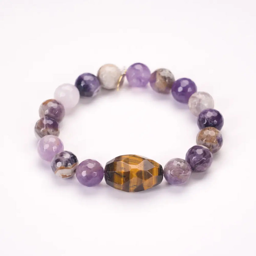 Infinite Warrior Semi-Precious Stone Bracelets
