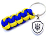 Support Ukraine Paracord Keychain