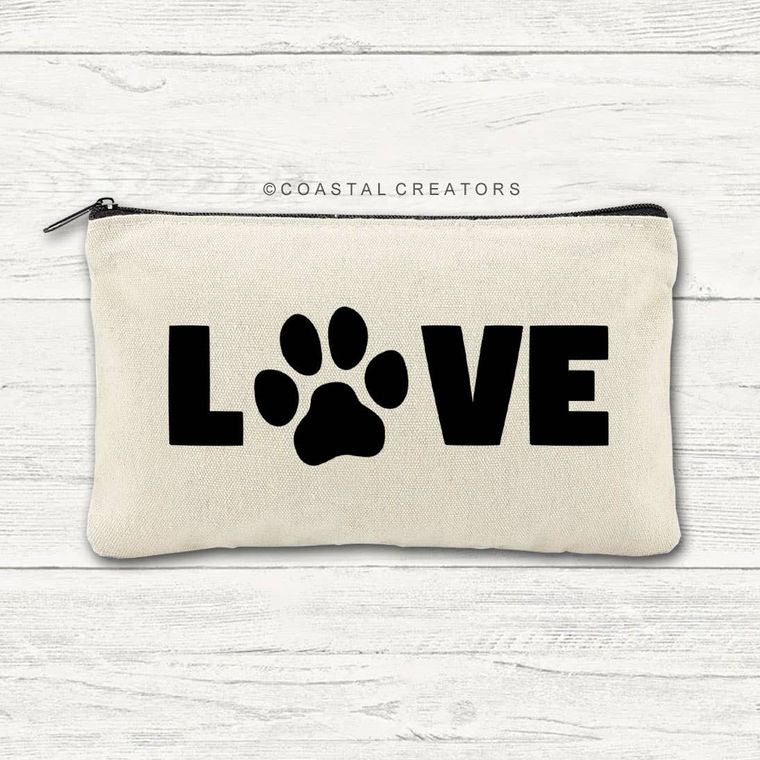 Canvas Multi-Use Zipper Bags