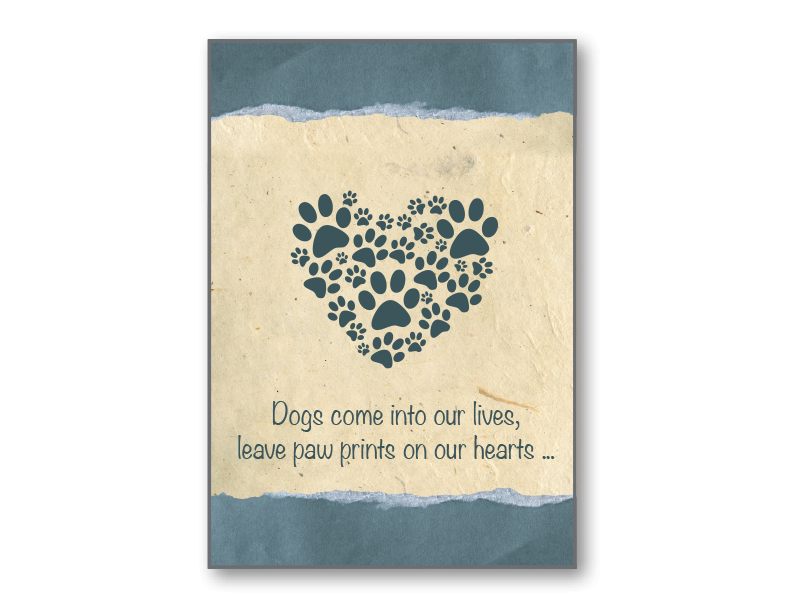 Dog Speak Sympathy Card Collection
